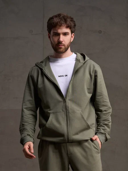 Худі ISSA Plus оливковий