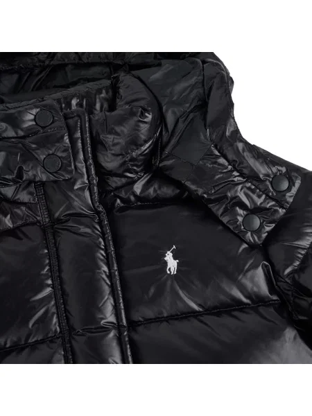 Geacă cu puf copii Polo Ralph Lauren negru