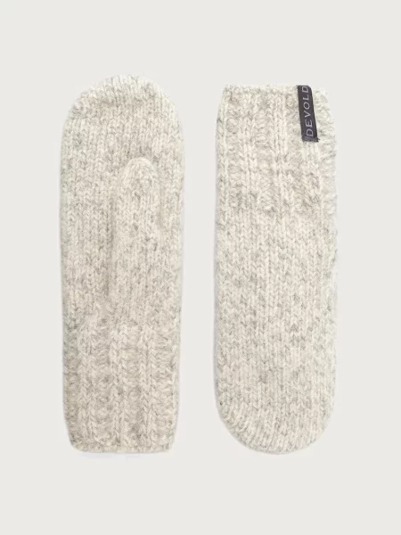 Devold rękawiczki wełniane Nansen Wool szare