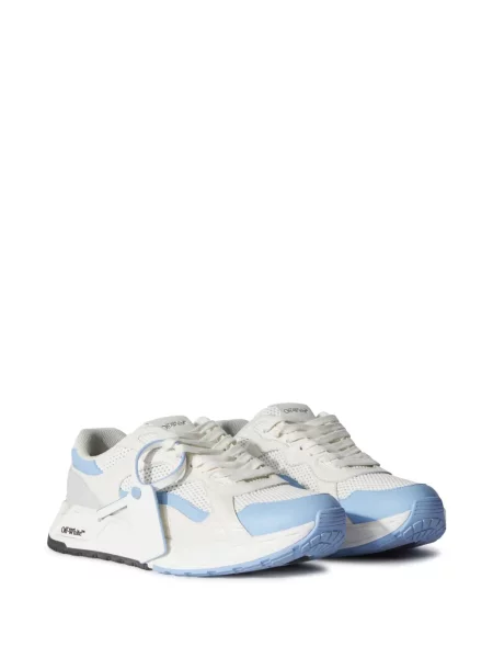 Маратонки Off-white с връзки с дантела бяло