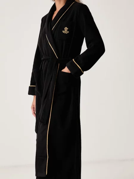 Lauren Ralph Lauren халат дамски черно