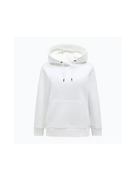 Кофта Peak Performance Original Small Logo Hood off white біла