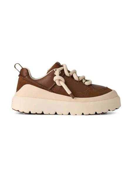 UGG M Heritage Utility Sneaker sneakers pentru bărbați din piele maro