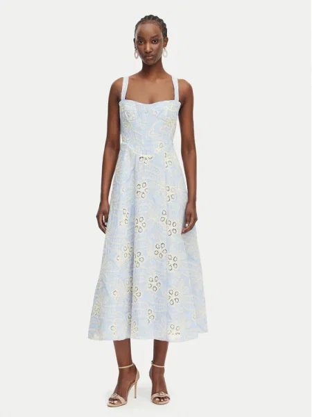 Bardot Rochie de vară Lilah deschis albastru