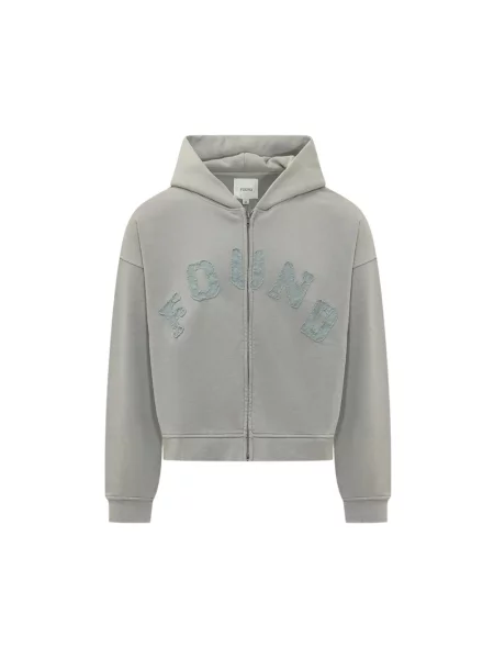 Bluza rozpinana Found szara