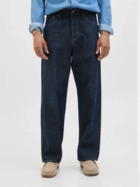 JACK & JONES Kavbojke JJIAlex JJOriginal temno modra