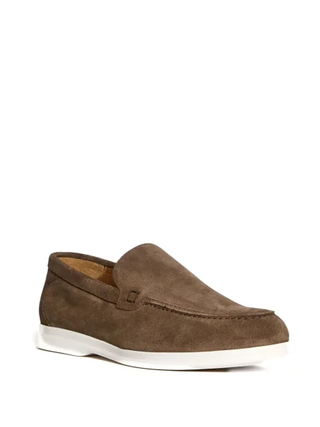 Pantofi loafer Doucal's slip-on maro