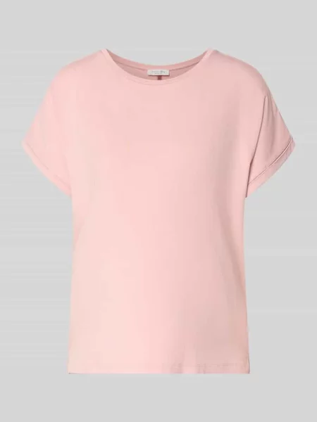 T-shirt z mieszanki z okrągłym dekoltem Christian Berg Woman