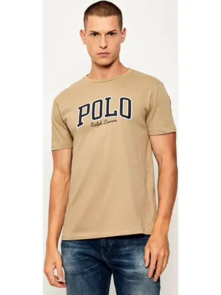 POLO RALPH LAUREN Tricou | Custom slim fit bej