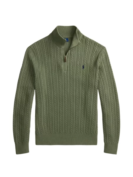 Șosete Polo Ralph Lauren cu broderie în carouri de flanelă verde