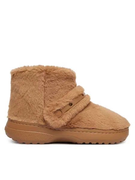 Botine Crocs clasici bej