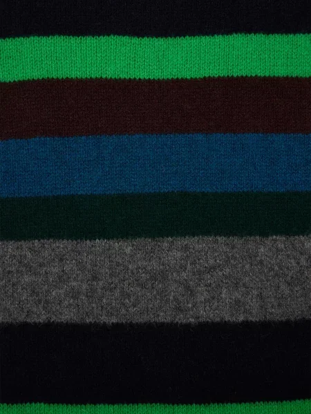 Fular Paul Smith cu dungi verde