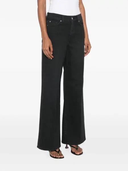 Blugi cu picior larg Seven negru