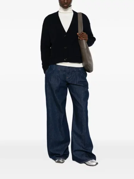 Cardigan Weekend Max Mara tricotate albastru