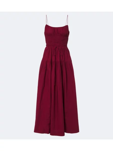 Rochie maxi Dôen din poplin