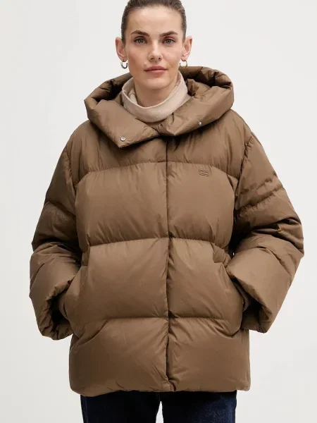 Tommy Hilfiger geacă de puf maro