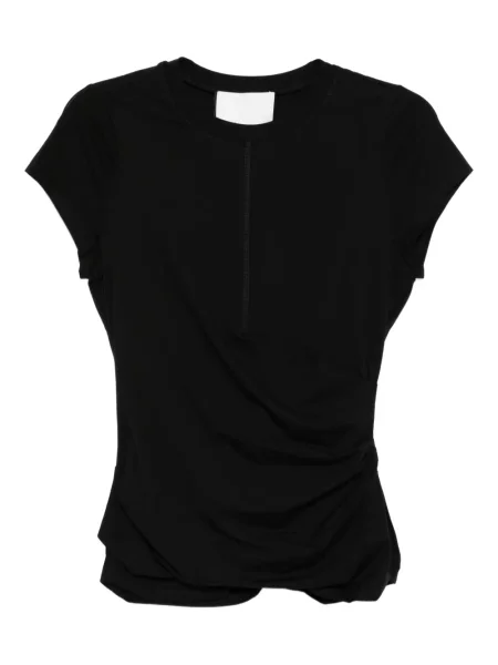 Drapované tričko 3.1 Phillip Lim černé
