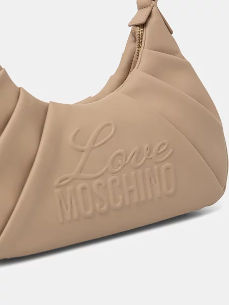 Love Moschino Hobo táska bézs