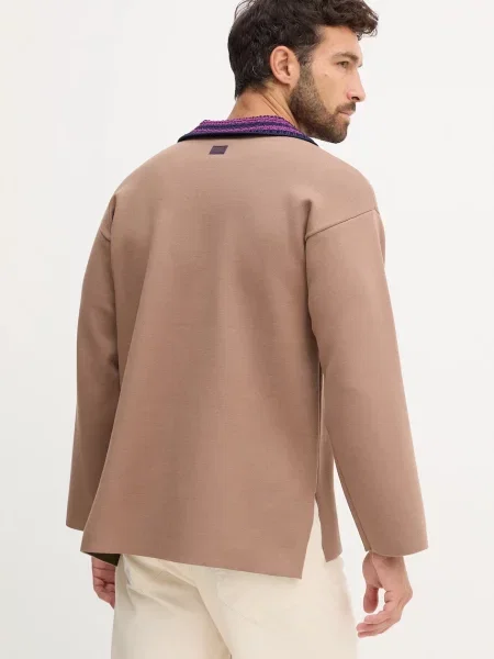 Emporio Armani sweter brązowy