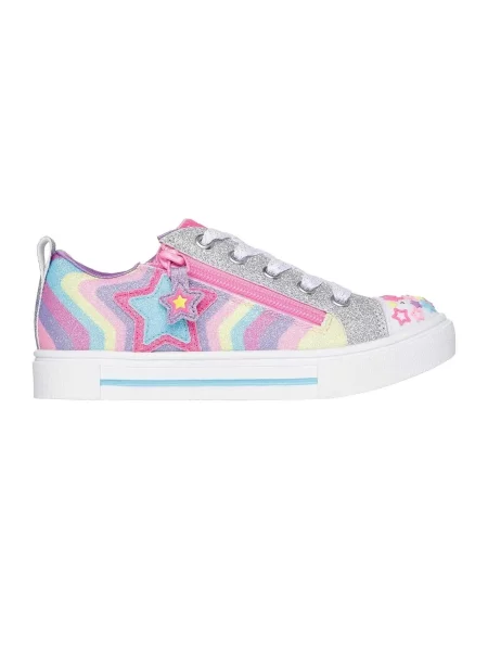Buty sportowe dla dzieci Skechers S Lights twinkle Sparks cosmi czarne
