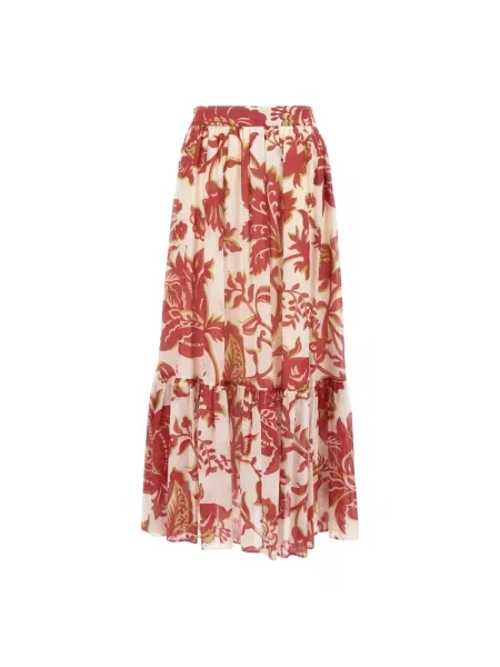 Maksi wielobarwność sukienka maxi Etro