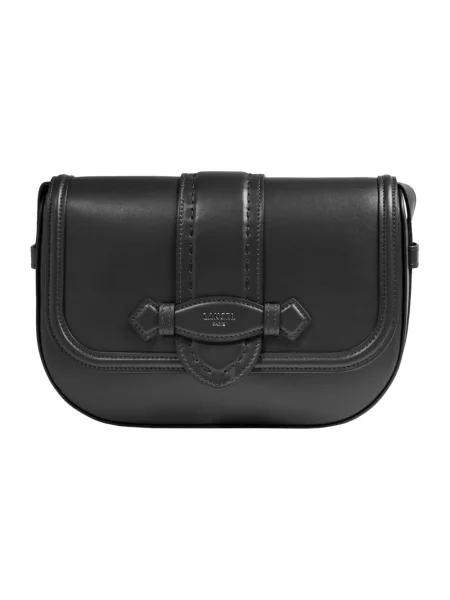 Torebka skórzana Lancel skórzana elegancka czarna
