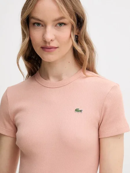 Футболка Lacoste розовая