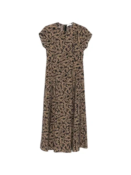 Rochie Marc O'polo cu model floral cu imagine albastru