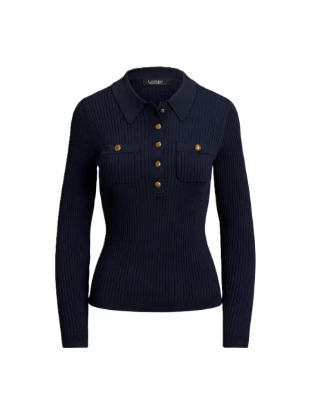 Lauren Ralph Lauren sweter z wiskozą niebieski