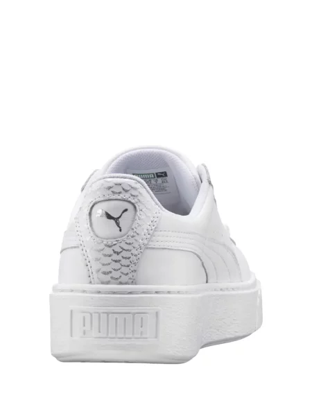 Sneakerși Puma Platform cu platformă alb