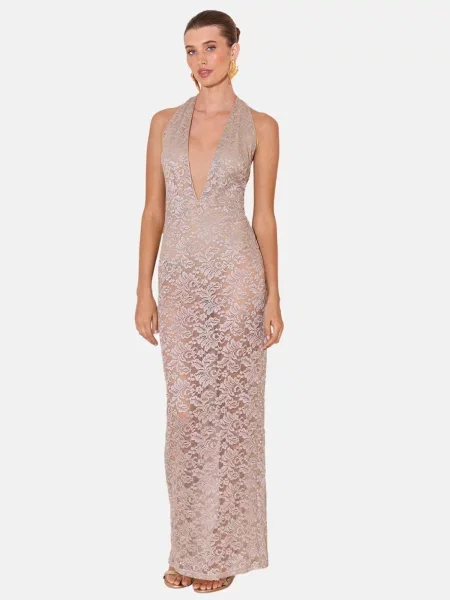 Lipsy Rochie de seară argintiu