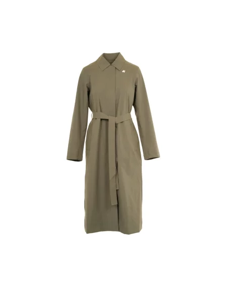 Płaszcz K-way ze stretchu zielony