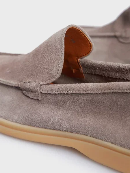 Замшеві лофери Prpy сірі