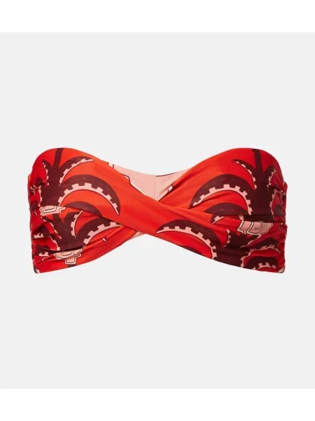 Bikini Johanna Ortiz cu imagine roșu