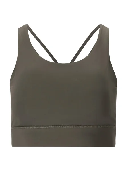 Athlecia Športová podprsenka Lavigne farby bahna