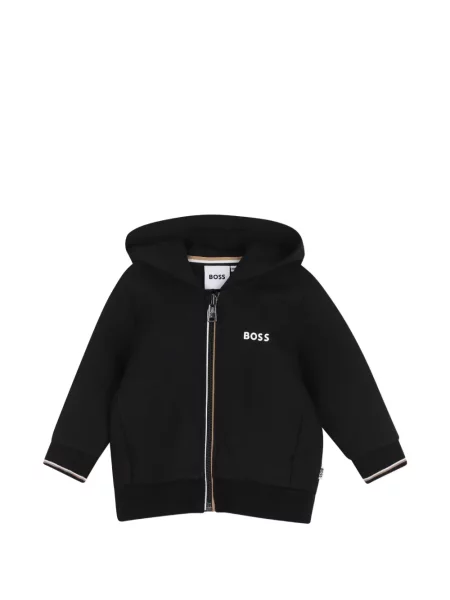 Bluza z kapturem dziecięca Bosswear czarna