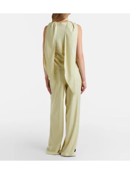 Pantaloni Aya Muse verde