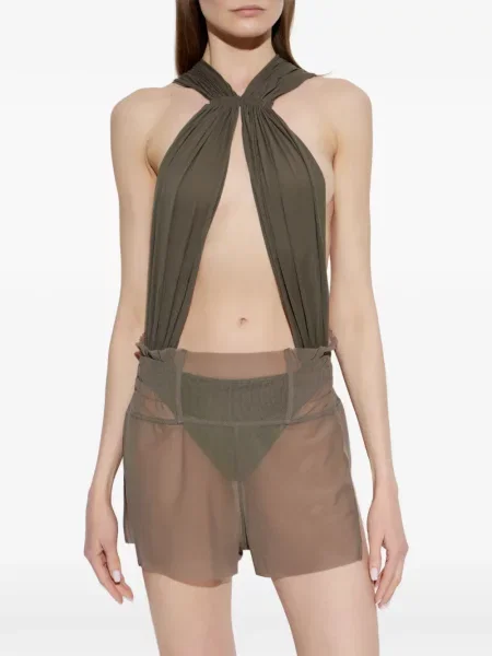 Body Rick Owens drapat verde