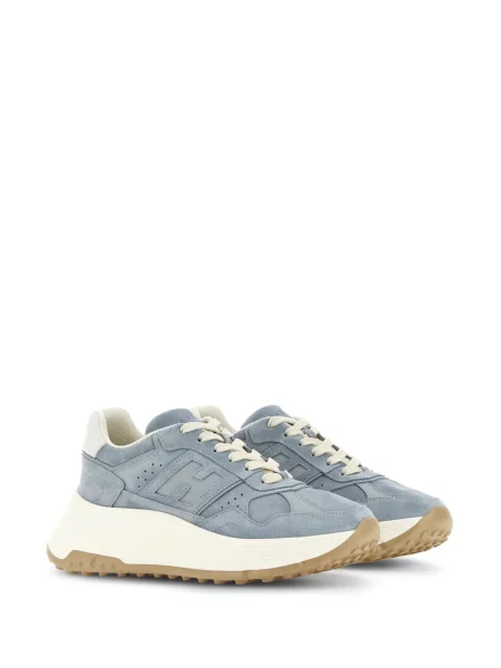 Sneakerși Hogan cu autograf albastru