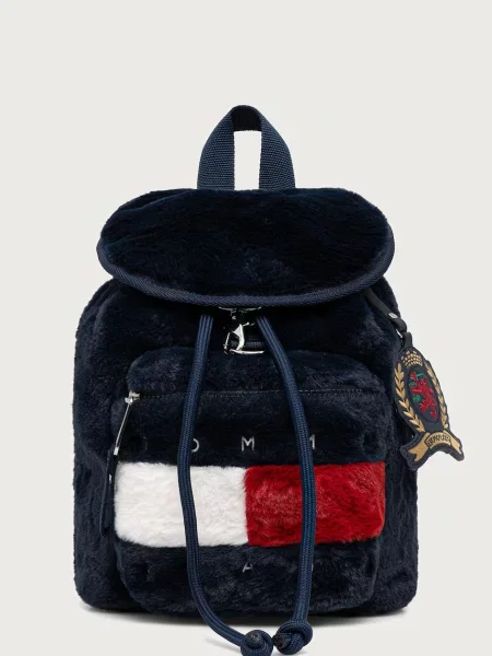 Tommy Jeans Rucsac Tjw Archive Fur Backpack Bleumarin