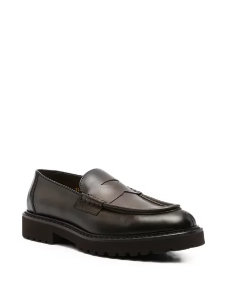 Pantofi loafer Doucal's chunky maro