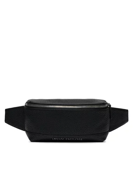 Torba za okrog pasu Armani Exchange črna