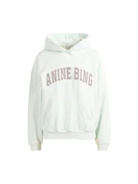 Bluza z kapturem Anine Bing zielona