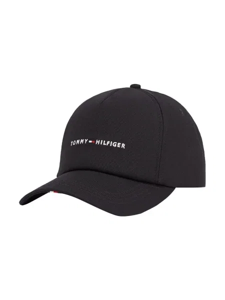 Čiapka Tommy Hilfiger čierna