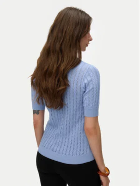 Vero Moda Pulover Morena Svetlo modra