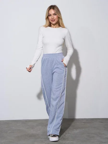 Штани спортивні ISSA Plus світло-сірий сірі