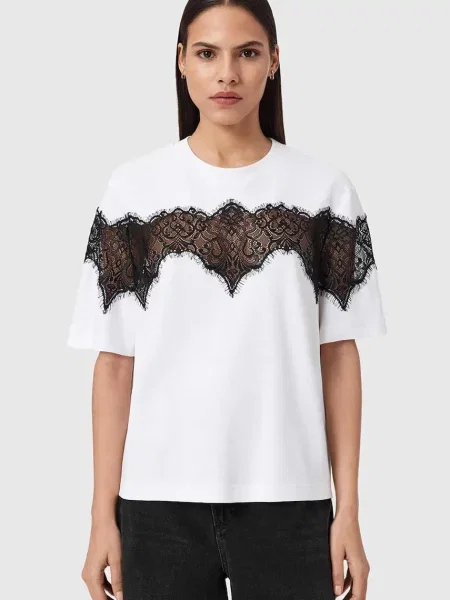AllSaints t-shirt LISA biała