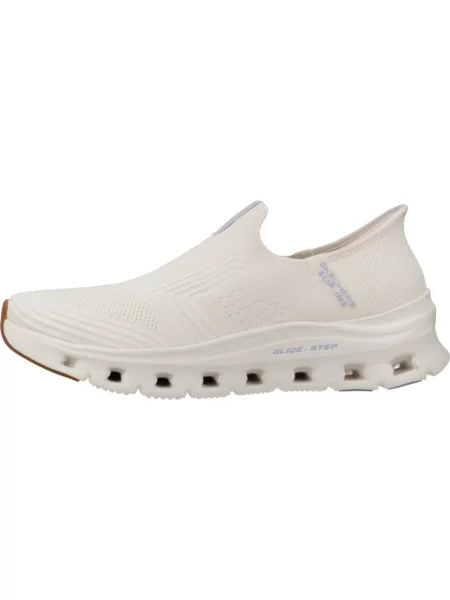 Sneakersy Skechers wsuwane beżowe