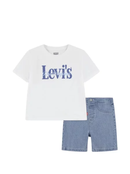 Szorty dziecięce Levi's niebieskie