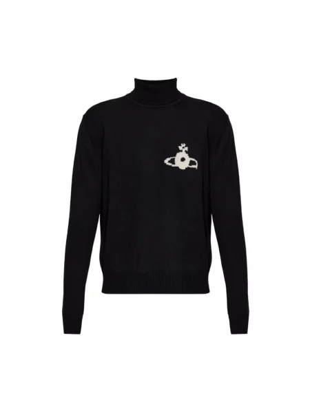 Sweter Vivienne Westwood wełniany czarny